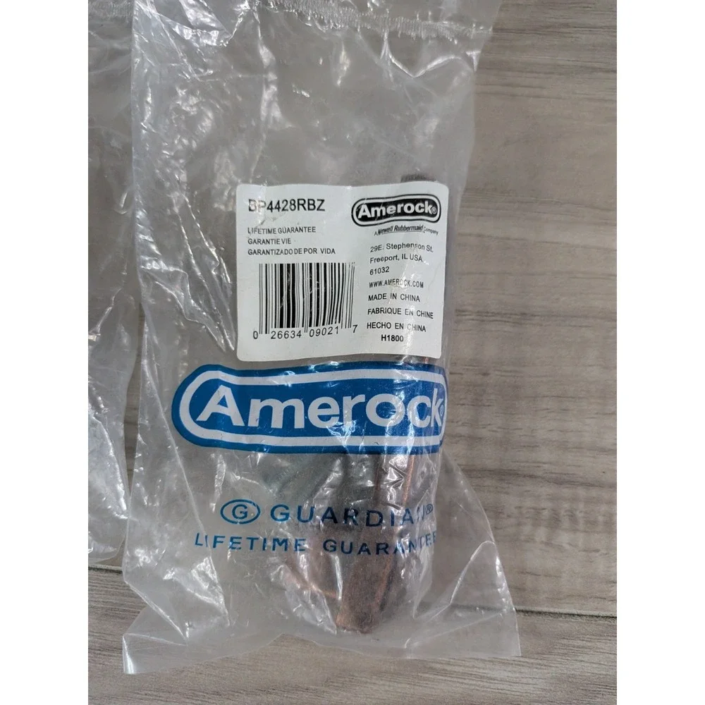 Amerock Rustic Bronze Metal 3 Inch Cabinet Drawer Pull Handles LOT OF 5